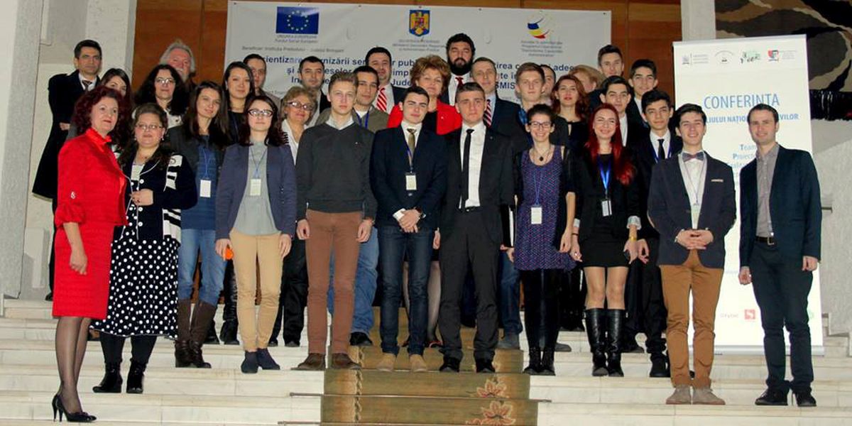 Elevii Haretiști reprezintă CNE al RM la conferința națională  “Drumul D.R.E.P.T.”