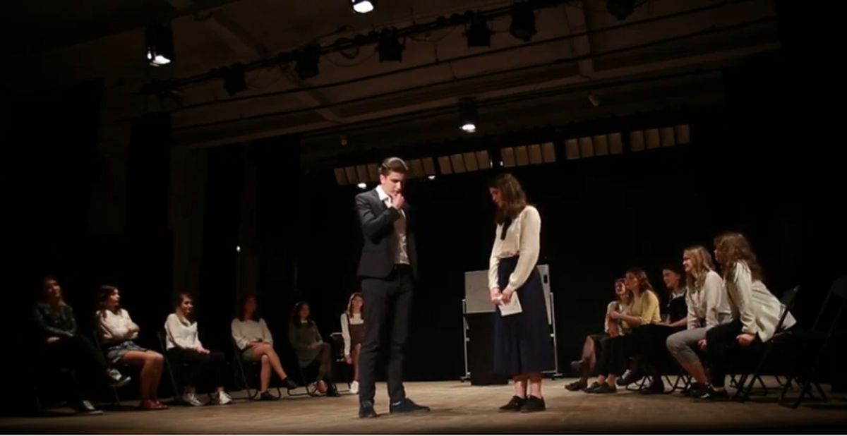 Studioul de teatru al Liceului „Spiru Haret” prezintă: "Profesorul de franceză", de Tudor Muşatescu